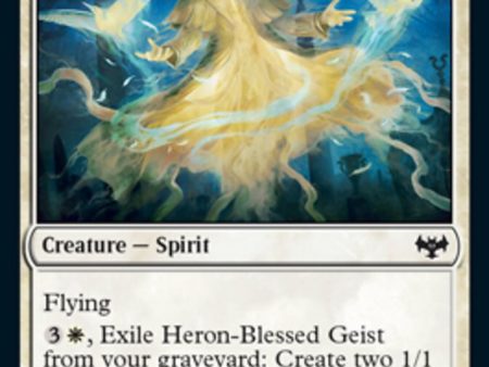 Heron-Blessed Geist [Innistrad: Crimson Vow] Sale