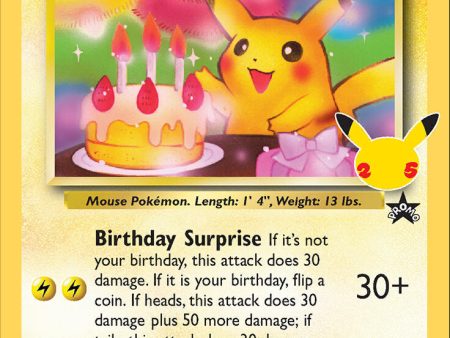 _____ s Pikachu (24) [Celebrations: 25th Anniversary - Classic Collection] Fashion