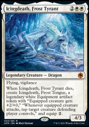 Icingdeath, Frost Tyrant (Promo Pack) [Dungeons & Dragons: Adventures in the Forgotten Realms Promos] Discount