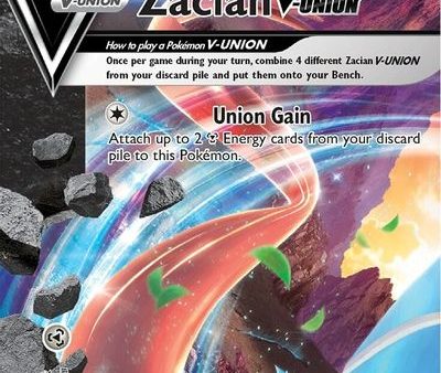 Zacian V-Union (SWSH163) [Sword & Shield: Black Star Promos] Sale