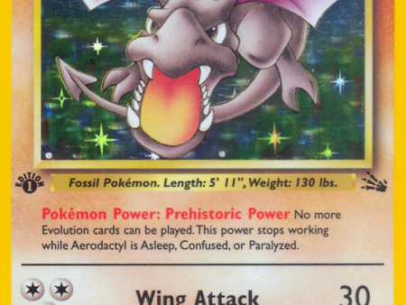 Aerodactyl (1 62) [Fossil 1st Edition] on Sale