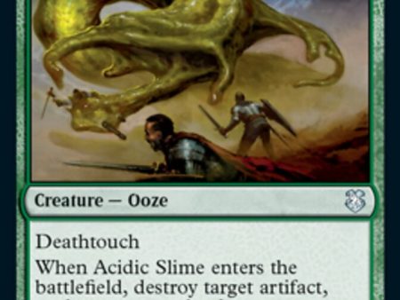 Acidic Slime [Dungeons & Dragons: Adventures in the Forgotten Realms Commander] Hot on Sale