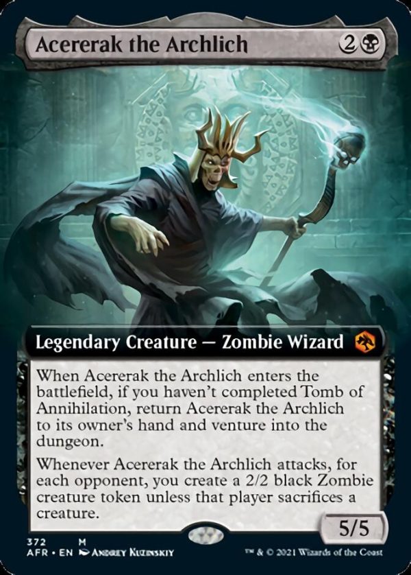 Acererak the Archlich (Extended Art) [Dungeons & Dragons: Adventures in the Forgotten Realms] For Discount