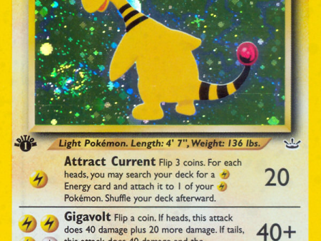 Ampharos (1 64) [Neo Revelation 1st Edition] Discount