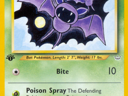 Zubat (59 64) [Neo Revelation 1st Edition] on Sale