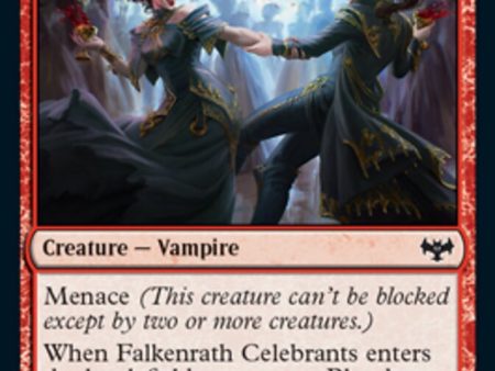 Falkenrath Celebrants [Innistrad: Crimson Vow] Online now