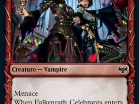 Falkenrath Celebrants (Showcase Fang Frame) [Innistrad: Crimson Vow] Online