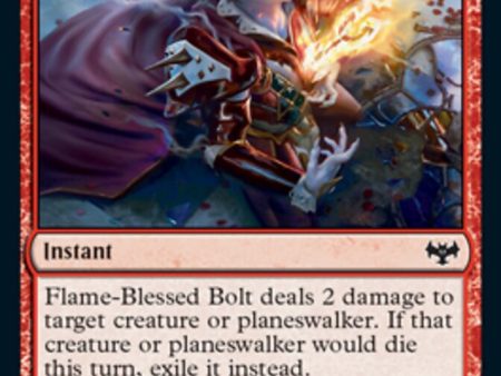 Flame-Blessed Bolt [Innistrad: Crimson Vow] Discount