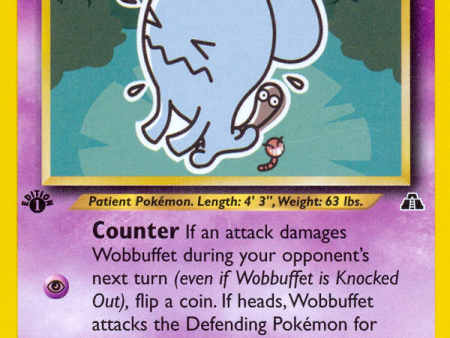 Wobbuffet (35 75) [Neo Discovery 1st Edition] Cheap