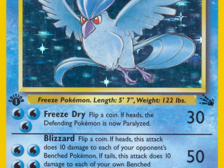 Articuno (2 62) [Fossil 1st Edition] For Sale