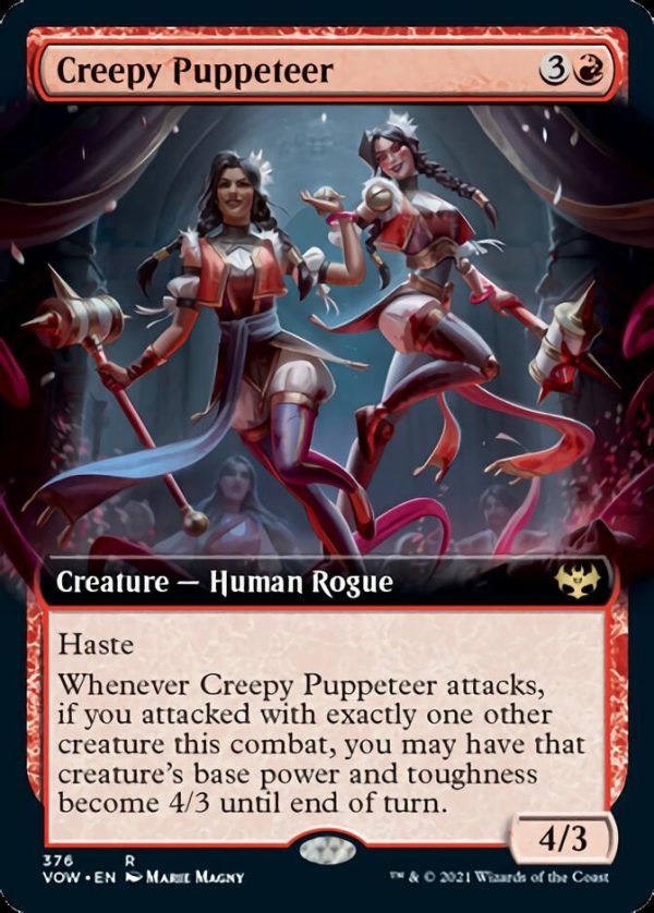 Creepy Puppeteer (Extended Art) [Innistrad: Crimson Vow] Online Sale