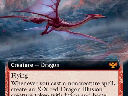 Manaform Hellkite (Extended Art) [Innistrad: Crimson Vow] Discount