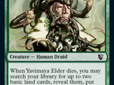 Yavimaya Elder [Innistrad: Midnight Hunt Commander] on Sale