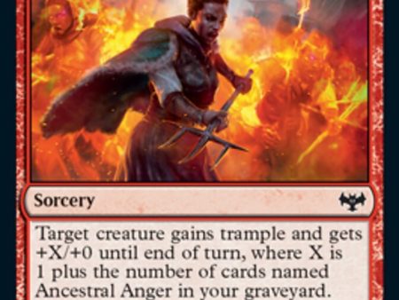 Ancestral Anger [Innistrad: Crimson Vow] Cheap