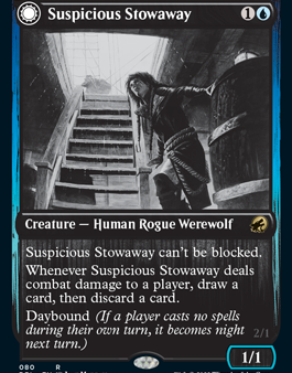 Suspicious Stowaway    Seafaring Werewolf [Innistrad: Double Feature] Sale