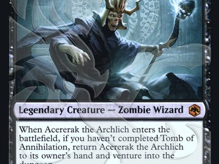 Acererak the Archlich (Ampersand Promo) [Dungeons & Dragons: Adventures in the Forgotten Realms Promos] Online Sale