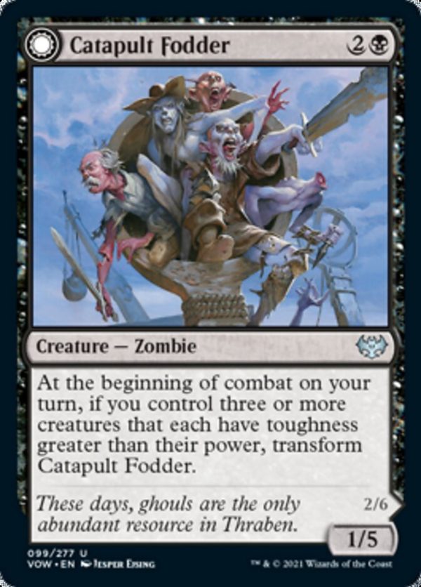 Catapult Fodder    Catapult Captain [Innistrad: Crimson Vow] Online now