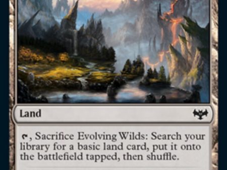 Evolving Wilds [Innistrad: Crimson Vow] Online Sale