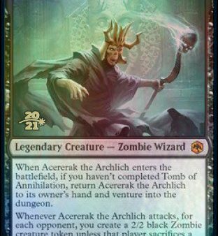 Acererak the Archlich [Dungeons & Dragons: Adventures in the Forgotten Realms Prerelease Promos] Online now