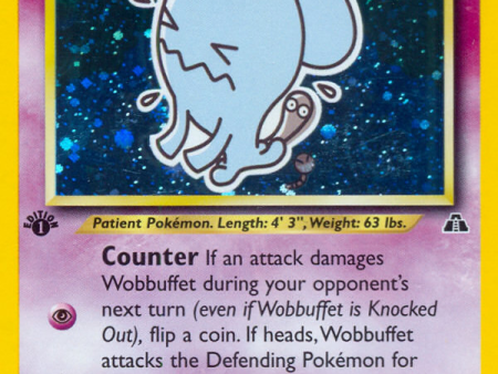 Wobbuffet (16 75) [Neo Discovery 1st Edition] Supply